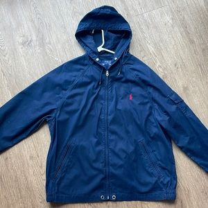 Mens Polo Ralph Lauren jacket - size XL in navy